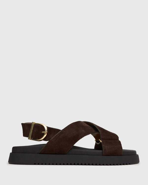 betts MYTH Crossover Strap Footbed Sandals