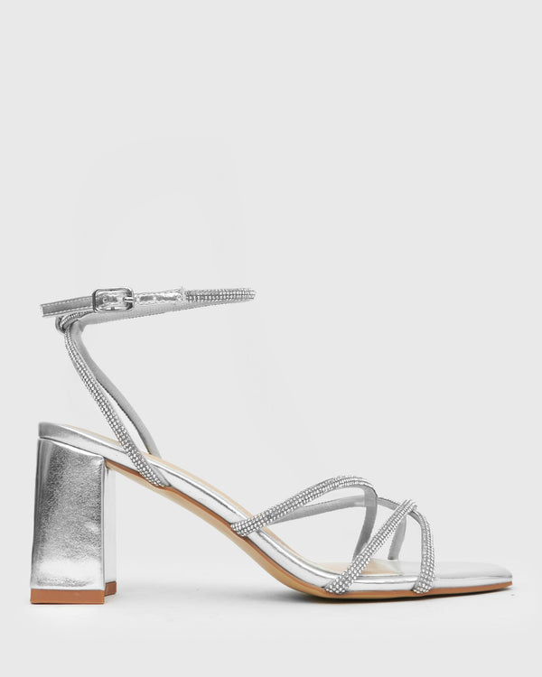betts NADINE 2 Block Heel Strappy Sandals