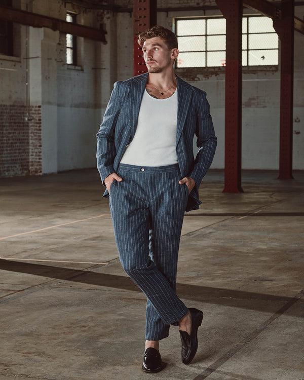 Betts NATE Leather Buckle Trim Loafers