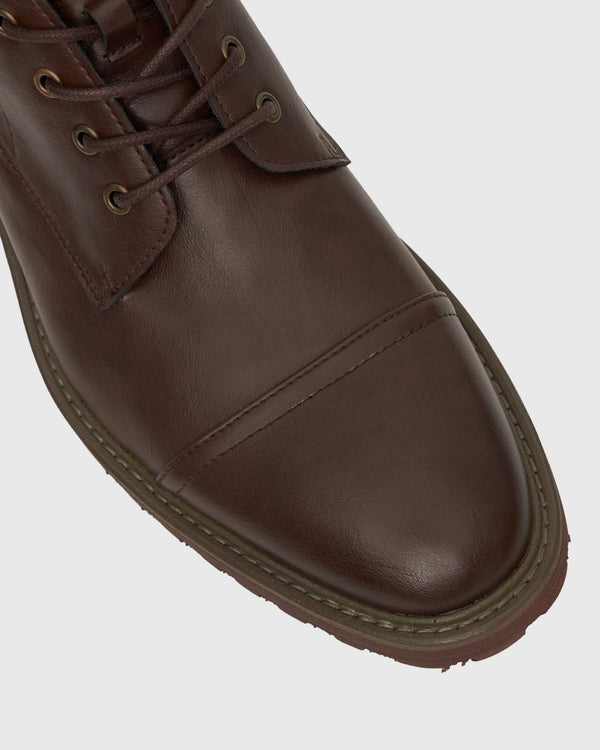 Betts NIKO Cap Toe Lace Combat Boots