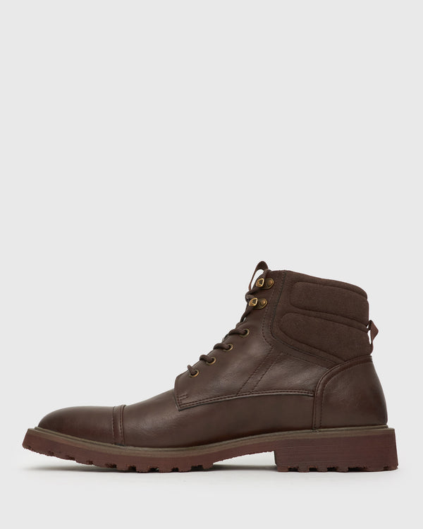 Betts NIKO Cap Toe Lace Combat Boots