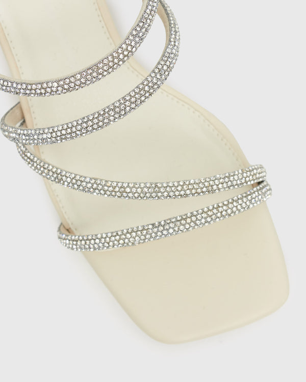 Betts ODETTE Diamante Embellished Strappy Sandals