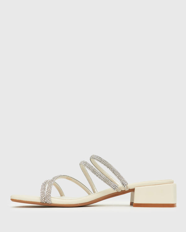 Betts ODETTE Diamante Embellished Strappy Sandals