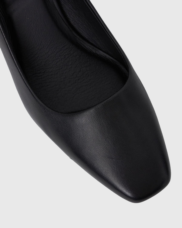 Betts ORICAL Leather Low Block Heels