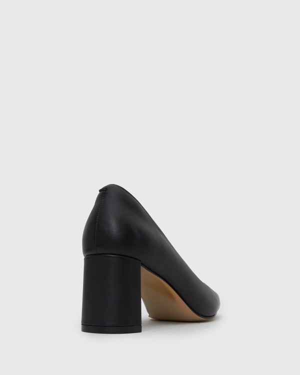 Betts ORICAL Leather Low Block Heels