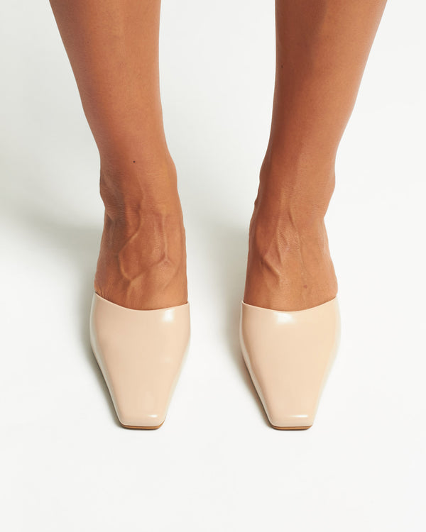 Betts PASCAL Kitten Heel Square Toe Mules