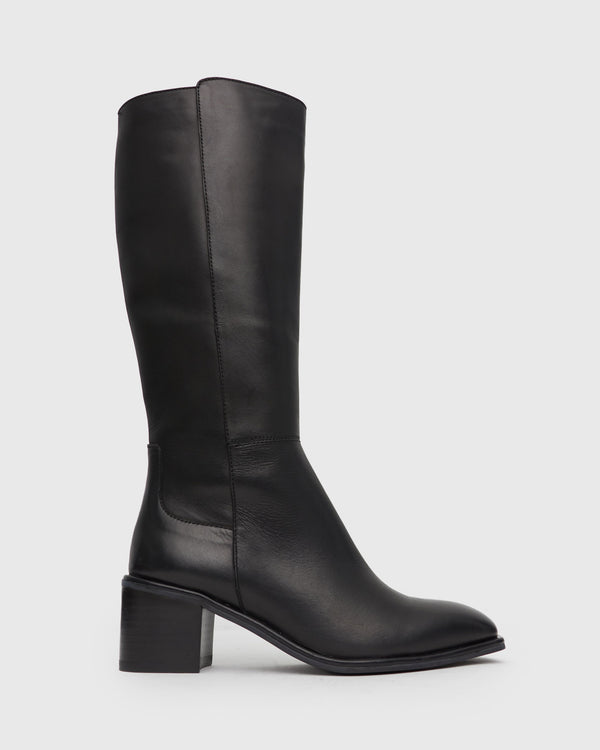 betts PIERRE Leather Knee-High Boots
