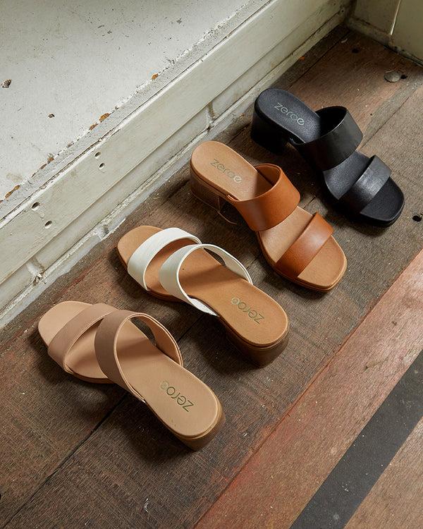 Betts PIPPA Vegan Block Heel Mules