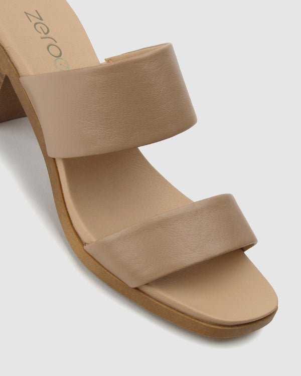 Betts PIPPA Vegan Block Heel Mules