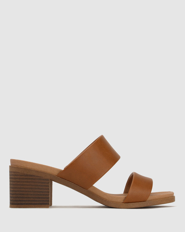 betts PIPPA Vegan Block Heel Mules