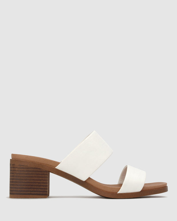 betts PIPPA Vegan Block Heel Mules