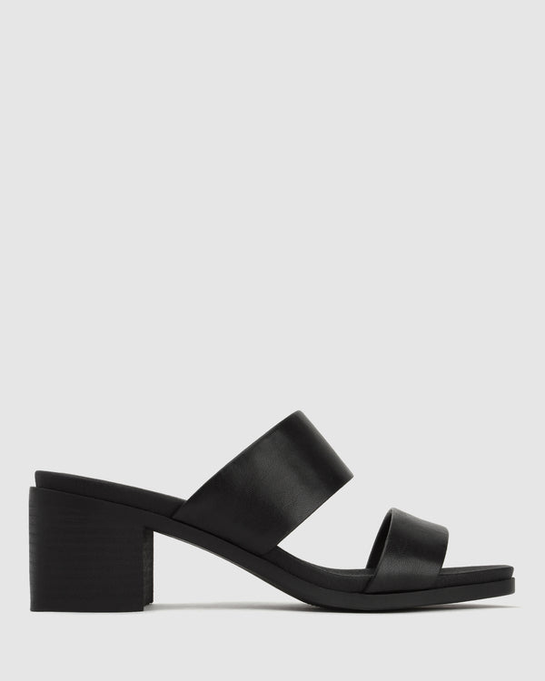 betts PIPPA Vegan Block Heel Mules