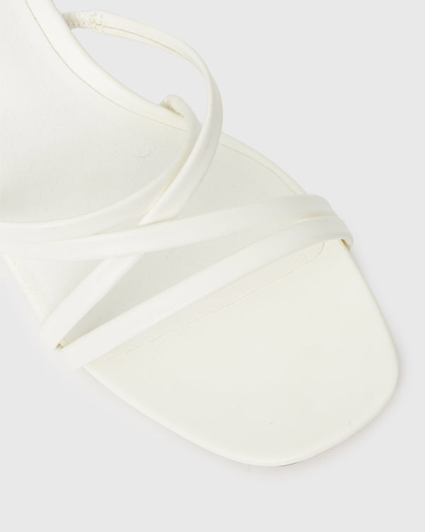 Betts PRAISE Strappy Block Heel Mules