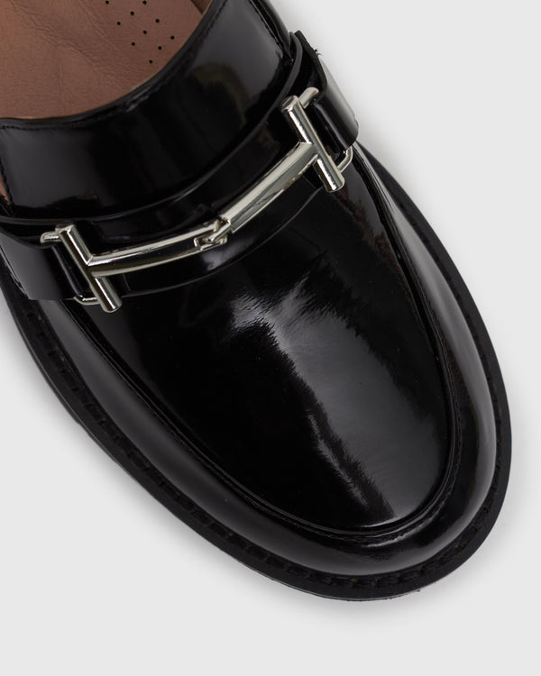 Betts PRE-ORDER AGATHA Leather Heeled Loafers