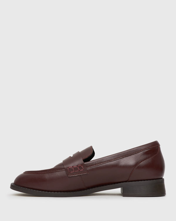 Betts PRE-ORDER CASSIE Leather Penny Loafers