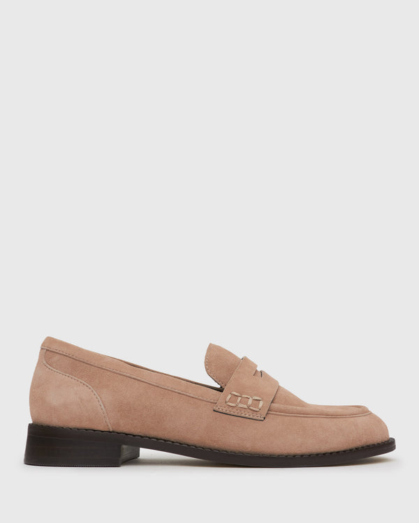 betts PRE-ORDER CASSIE Leather Penny Loafers