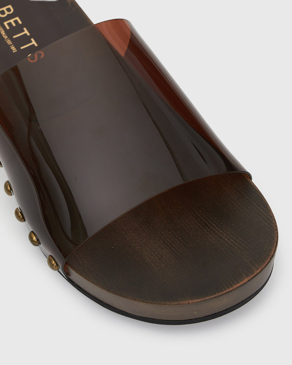 Betts PRE-ORDER CLARA Suede Leather Clogs