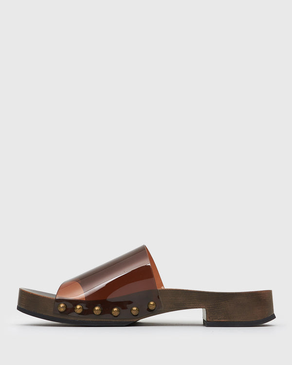 Betts PRE-ORDER CLARA Suede Leather Clogs