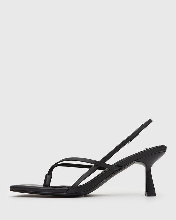 Betts PRE-ORDER SIENA Strappy Thong Heel Sandals