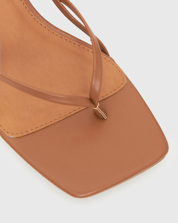 Betts PRE-ORDER SIENA Strappy Thong Heel Sandals