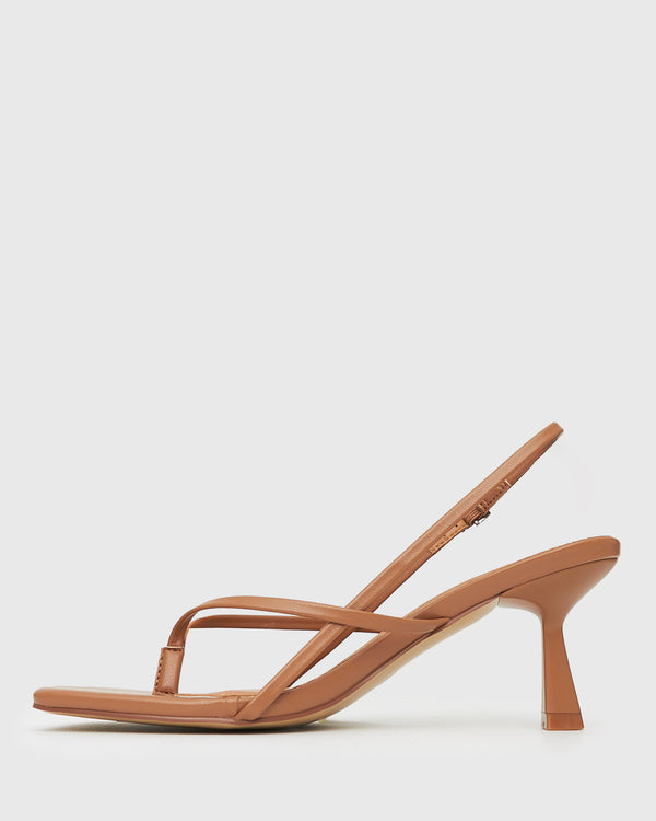 Betts PRE-ORDER SIENA Strappy Thong Heel Sandals