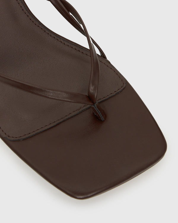 Betts PRE-ORDER SIENA Strappy Thong Heel Sandals