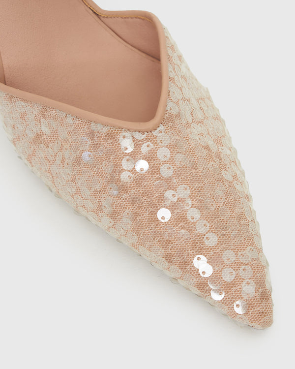 Betts PRE-ORDER YAS 2 Bling Mesh Strappy Stiletto