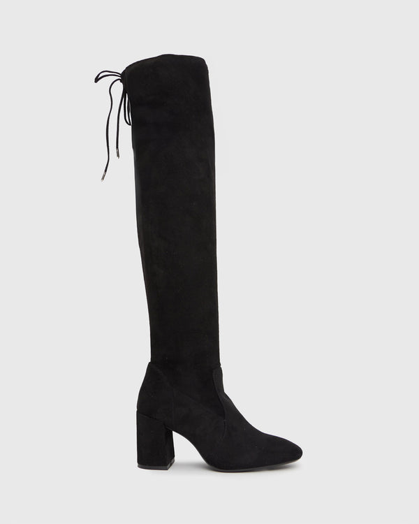 betts RAYA Faux Suede Over-The-Knee Boots