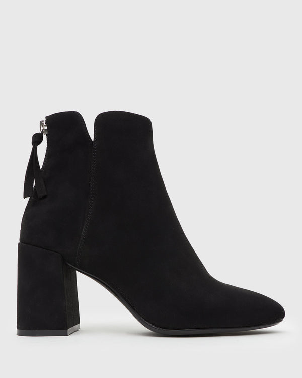 betts REX Block Heeled Ankle Boots