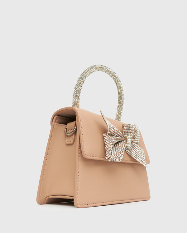Betts RITZ Diamante Bow Top Handle Bag