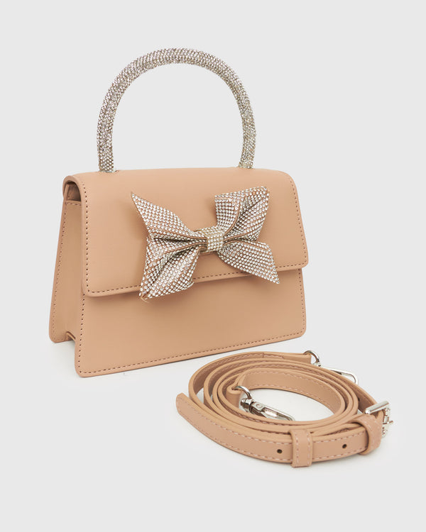 Betts RITZ Diamante Bow Top Handle Bag