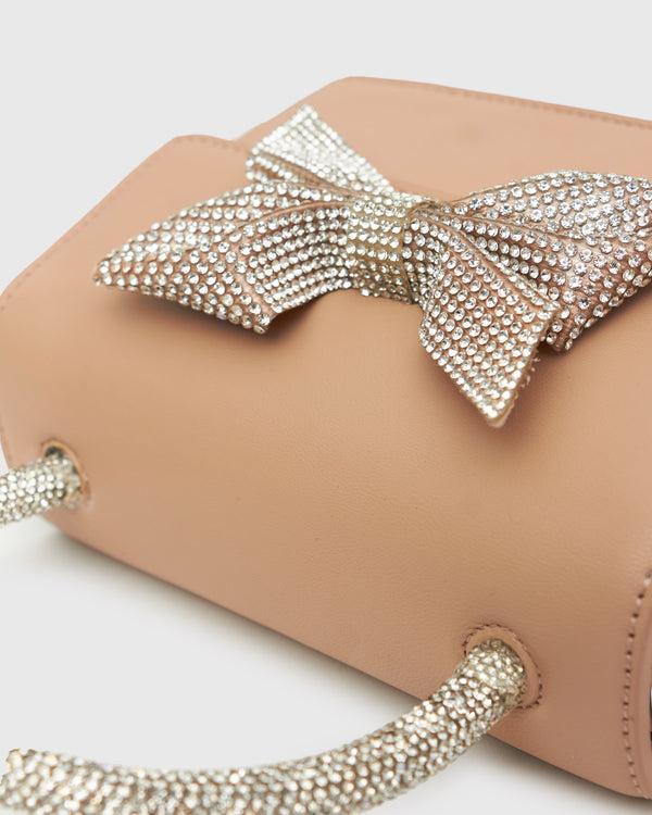 Betts RITZ Diamante Bow Top Handle Bag