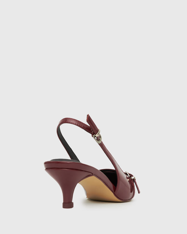 Betts SERVO Kitten Heel Slingback Pumps