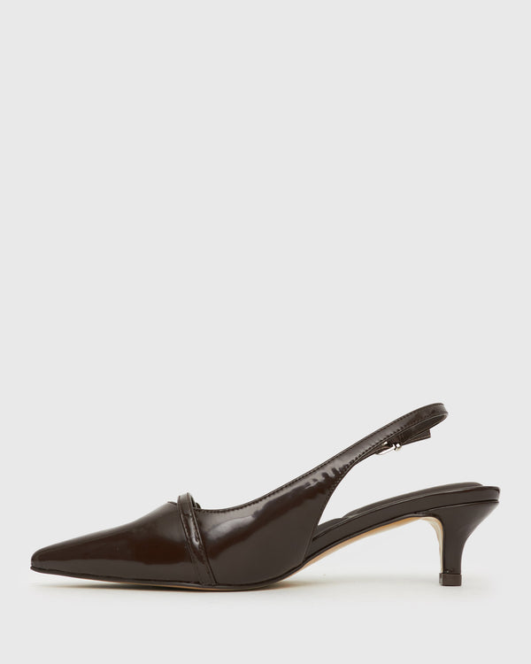 Betts SERVO Kitten Heel Slingback Pumps
