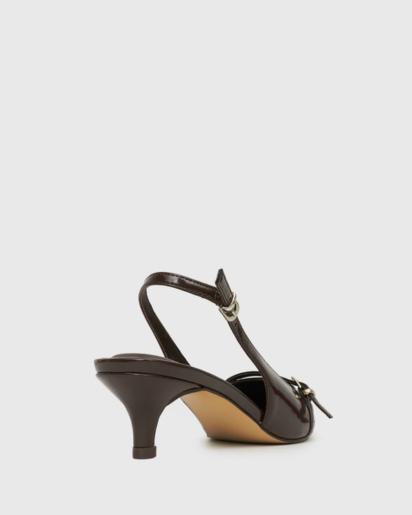 Betts SERVO Kitten Heel Slingback Pumps