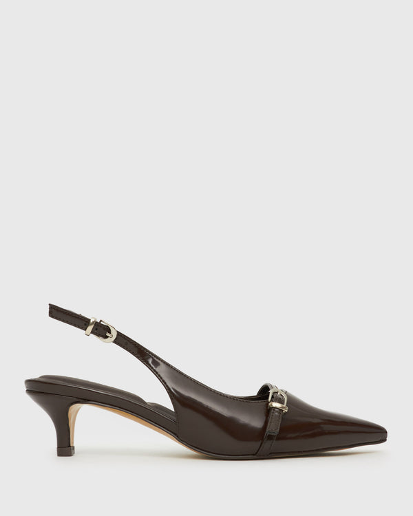 betts SERVO Kitten Heel Slingback Pumps
