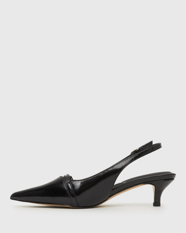 Betts SERVO Kitten Heel Slingback Pumps