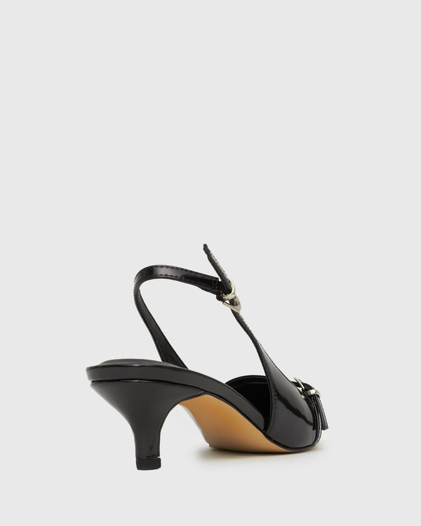 Betts SERVO Kitten Heel Slingback Pumps