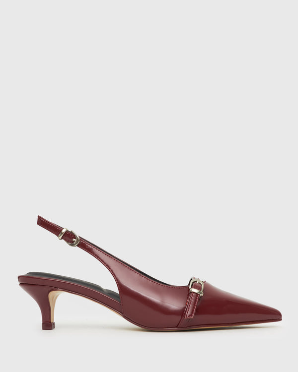 betts SERVO Kitten Heel Slingback Pumps