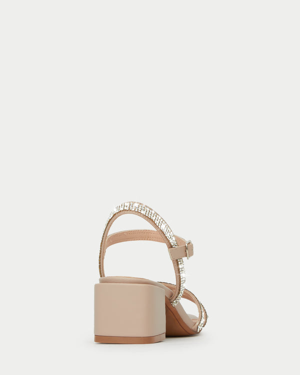 Betts SHAY Diamante Low Heeled Sandals