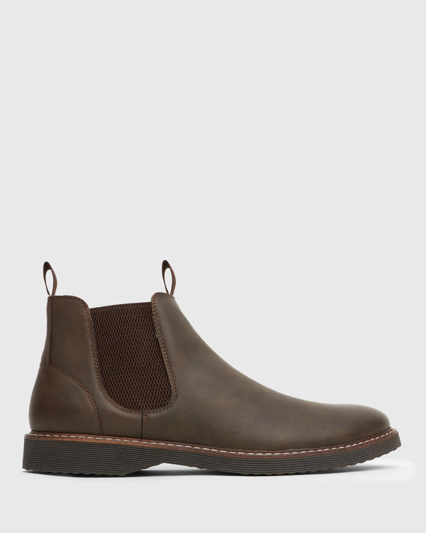 betts SOLDIER Vegan Comfort Chelsea Boots