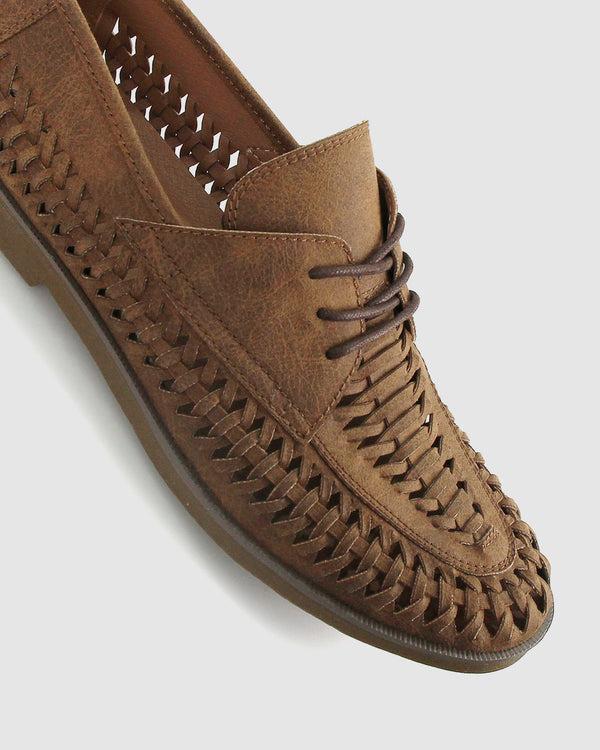 Betts TEATHER Vegan Huarache Sandals