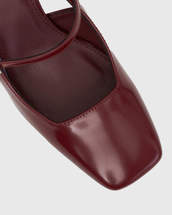 Betts TRUE Slingback Flared Block Heels