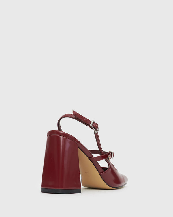 Betts TRUE Slingback Flared Block Heels