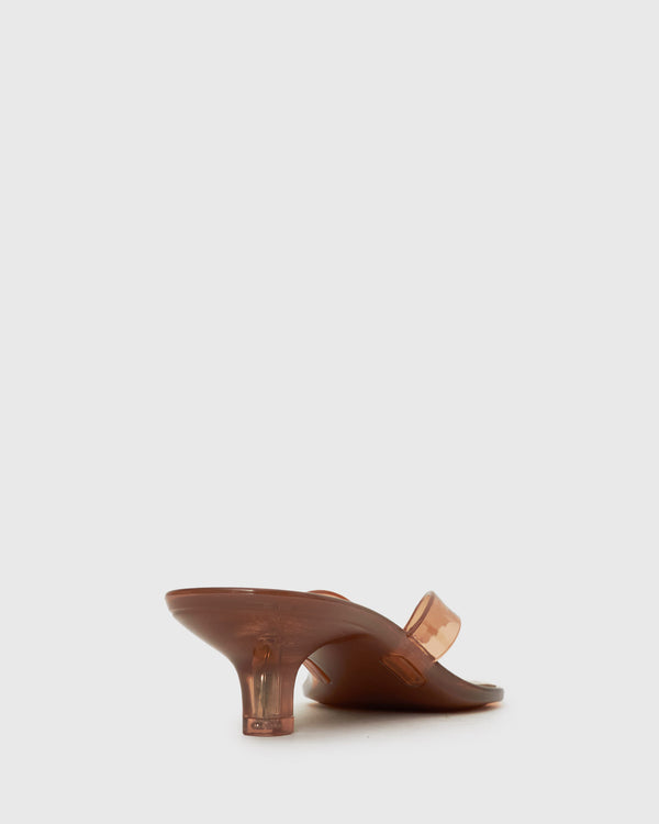 Betts TYLA Jelly Kitten Heel Thong Sandals