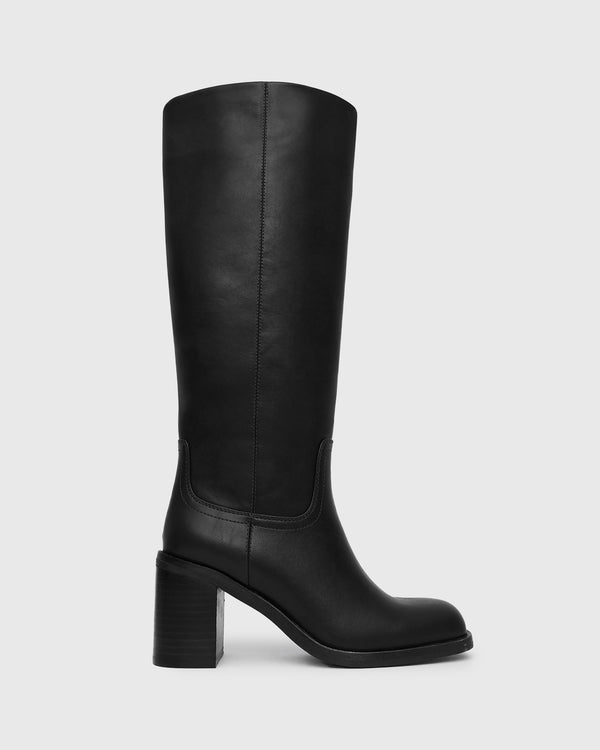 betts VALOUR Block Heel Knee High Boots