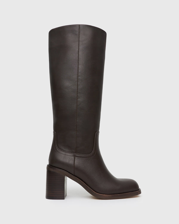 betts VALOUR Block Heel Knee High Boots