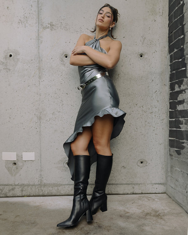 Betts WICKS Pointed Toe Knee Boots