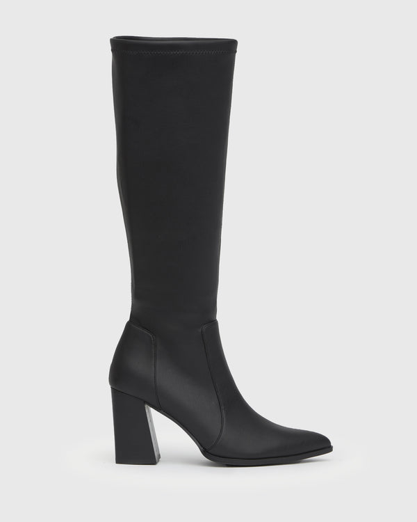betts WICKS Pointed Toe Knee Boots