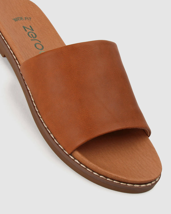 Betts Wider Fit AMINA Vegan Slides